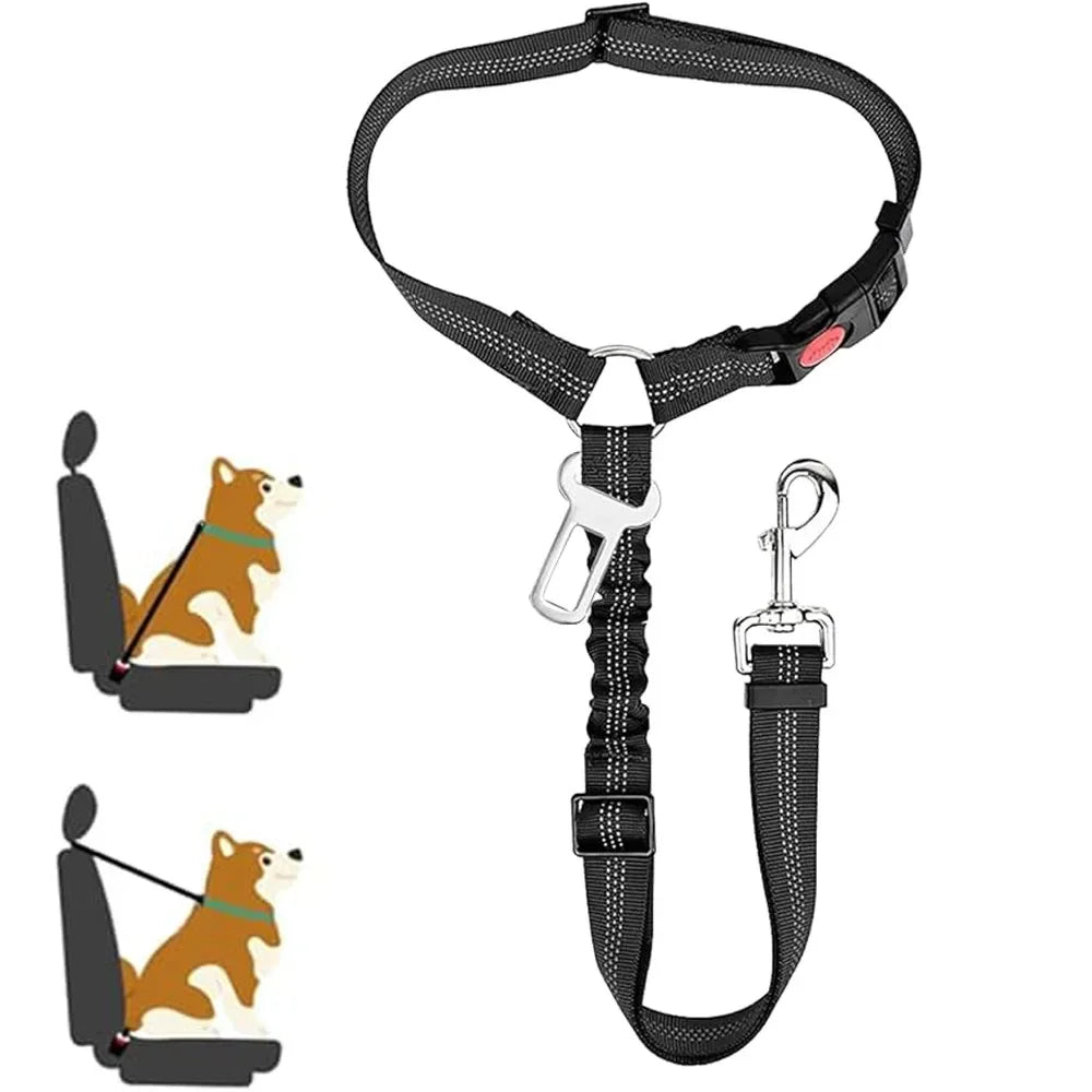 Safe Ride Dual Dog Seatbelt - LOVON