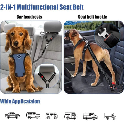 Safe Ride Dual Dog Seatbelt - LOVON