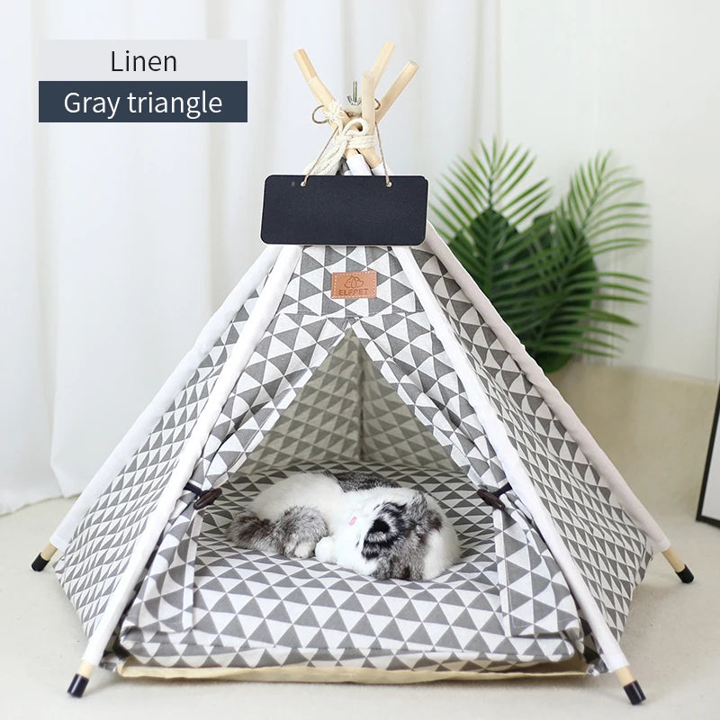 Cozy Pet Teepee Tent - LOVON