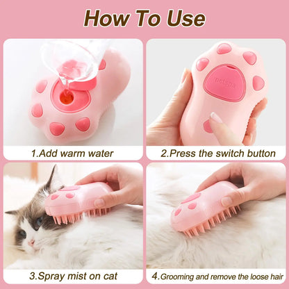 Tri Ease Pet Grooming Brush