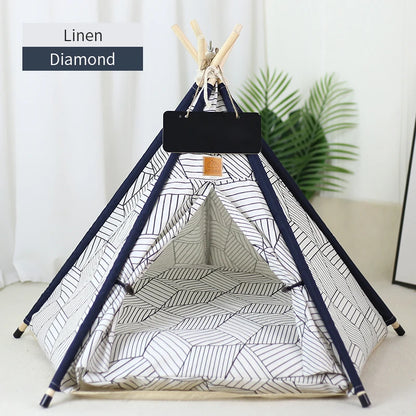 Cozy Pet Teepee Tent - LOVON